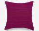 Sofa cushions with zipper in pink color cotton covers